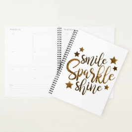 Glimlach, Sparkle, Shine Planner
