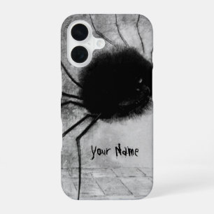 Glimlach Spin by Odilon Redon, Oude Halloween iPhone 16 Hoesje