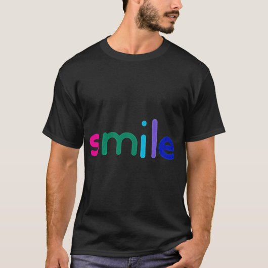 Glimlach T-shirt (Voorkant)