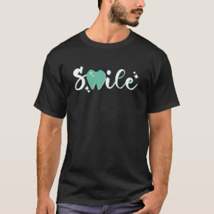 Glimlach Tand Tandheelkundige Assistent Hygiënist T-shirt