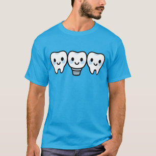 Glimlach Tandheelkundig Implantaat T-shirt