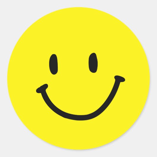 Glimlach tijdens de ramadan is een goede daad! ronde sticker (Voorkant)