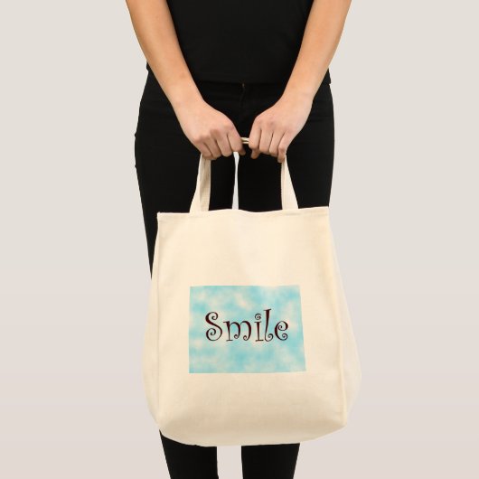 glimlach tote bag (Voorkant (product))