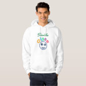 Glimlach vaak hoodie (Voorkant volledig)
