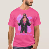 Glimlach van Bret Hitman Hart T-shirt (Voorkant)