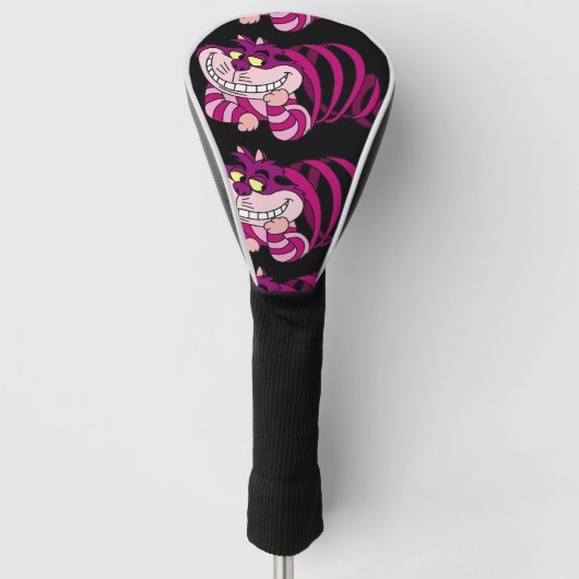 "Glimlach van de Cheshire Cat" Golfheadcover (Voorkant)
