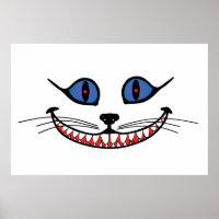 Glimlach van de Cheshire Cat GROOT
