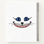 Glimlach van de Cheshire Cat PERSONALISEER Notitieboek (Achterkant)