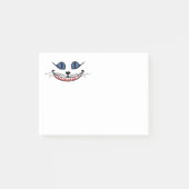 Glimlach van de Cheshire Cat Post-it® Notes (Voorkant)