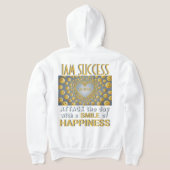 GLIMLACH VAN GELUK HOODIE (Laag Achter)