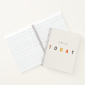 glimlach vandaag. Notitieboeken en reizen (Binnen)