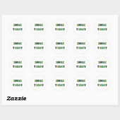 glimlach vandaag. Stickers en labels (Vel)