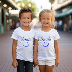 Glimlach – Verspreid positiviteit en geluk Kinder Shirts