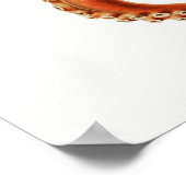 'Glimlach' Vintage Poster met Octopusprint (Hoek)