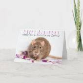 Glimlach voor de camera rat kaart (Voorkant)