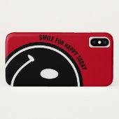Glimlach voor Gelukkig vandaag Case-Mate iPhone Case (Achterkant (horizontaal))