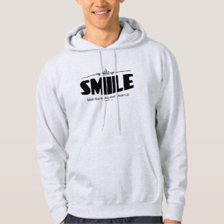 Glimlach Waarom maak je zorgen Hoodie