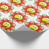 Glimlach Zon Cadeaupapier (Hoek)
