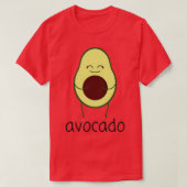 glimlachen avocado 2 t-shirt (Design voorkant)