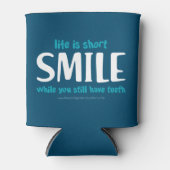 glimlachen blikjeskoeler (Voorkant)