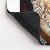 glimlachen boeddha mousepad muismat (Hoek)