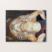 glimlachen boeddha puzzel legpuzzel (Horizontaal)