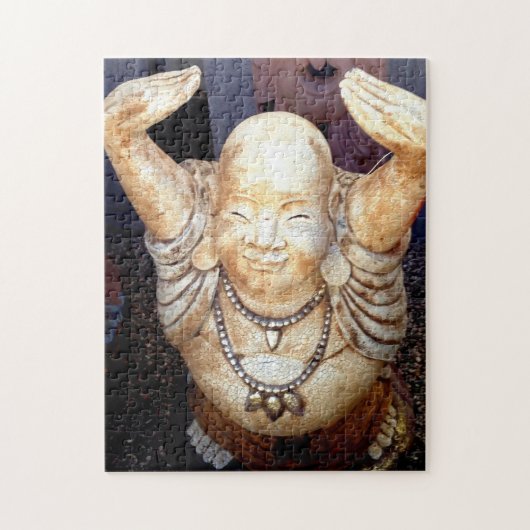 glimlachen boeddha puzzel legpuzzel (Verticaal)