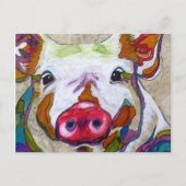 glimlachen briefkaart (Voorkant)