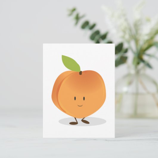 glimlachen briefkaart (Staand voorkant)