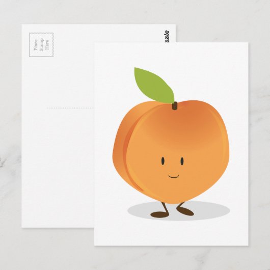 glimlachen briefkaart (Voorkant / Achterkant)