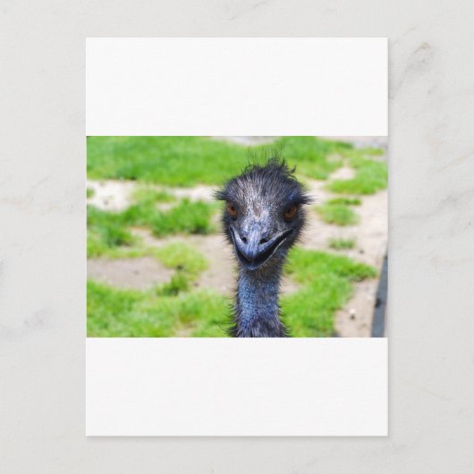 glimlachen briefkaart (Voorkant)