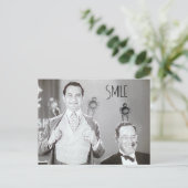 glimlachen briefkaart (Staand voorkant)