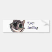 glimlachen bumpersticker (Voorkant)