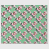 glimlachen cadeaupapier (Vlak)