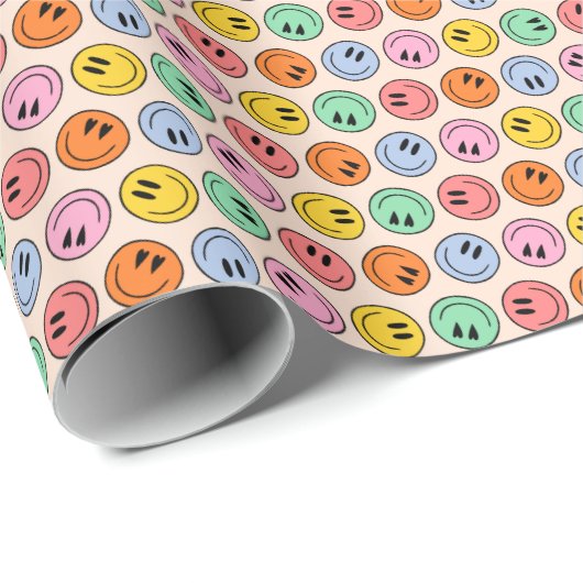 glimlachen cadeaupapier (Rol Hoek)