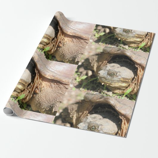 glimlachen cadeaupapier (Uitgerold)