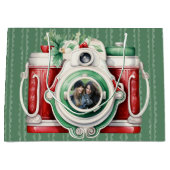 glimlachen | camera kerstfoto groot cadeauzakje (Voorkant)