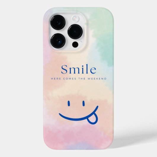 glimlachen Case-Mate iPhone case (Achterkant)
