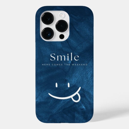 glimlachen Case-Mate iPhone case (Achterkant)