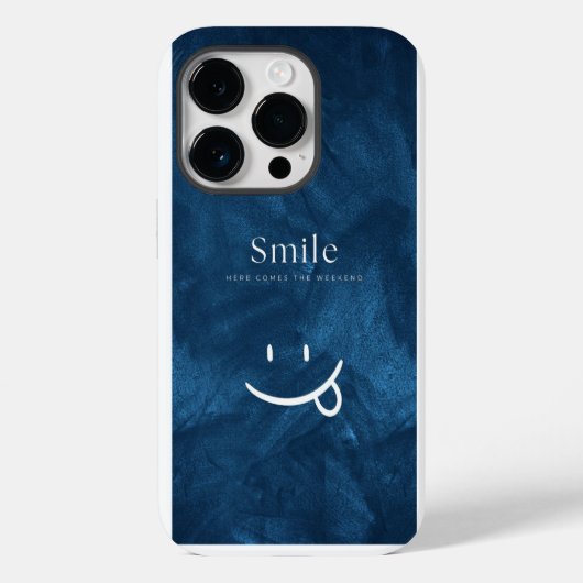 glimlachen Case-Mate iPhone case (Achterkant)