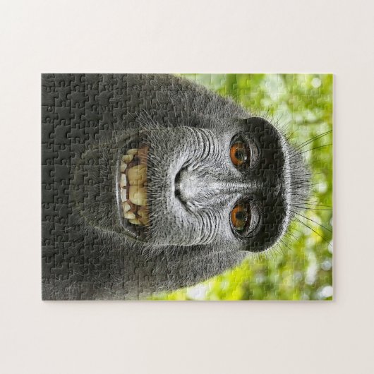 glimlachen Celebes Macaque Legpuzzel (Horizontaal)