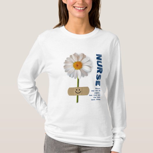 glimlachen Daisy Nurse Gift T-Shirt (Voorkant)