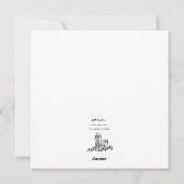 GLIMLACHEN DIE GENEZEN FEESTDAGENKAART (Achterkant)