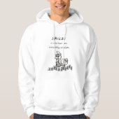 GLIMLACHEN DIE GENEZEN HOODIE (Voorkant)