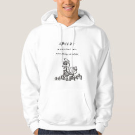 GLIMLACHEN DIE GENEZEN HOODIE