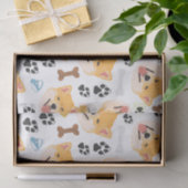 glimlachen Dog Shiba Inu Tissuepapier (Geschenk)