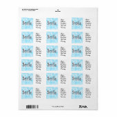glimlachen etiket (Full Sheet)