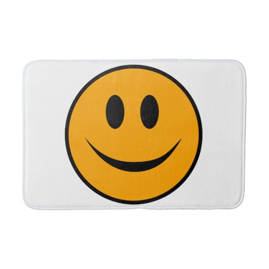 glimlachen Face Emoji Badmat (Voorkant)