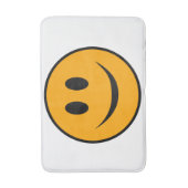 glimlachen Face Emoji Badmat (Voorkant Verticaal)