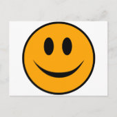 glimlachen Face Emoji Briefkaart (Voorkant)